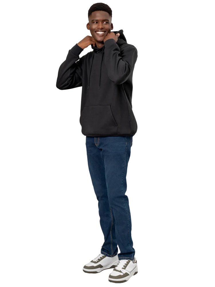 Plain Black Hoodie