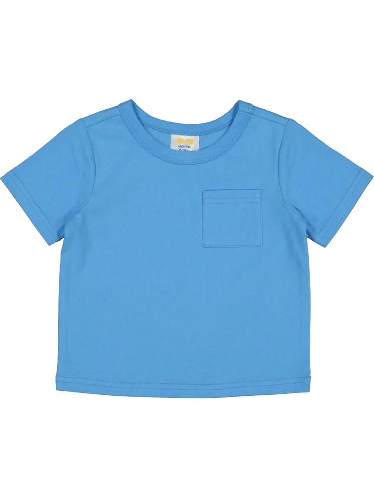 Blue Plain T-Shirt