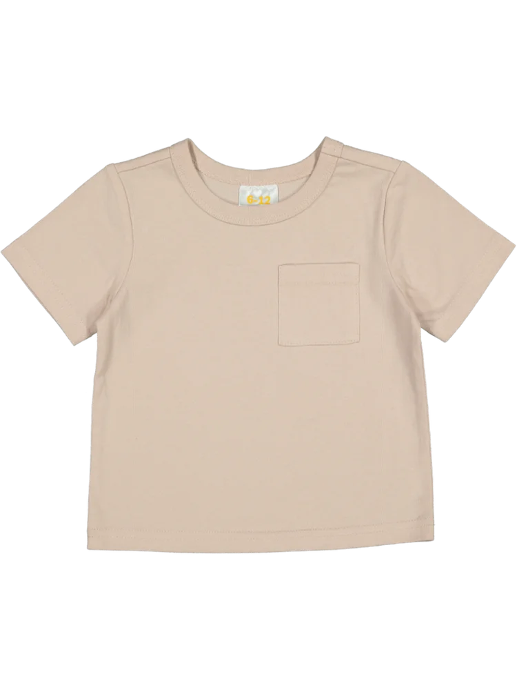 Beige Basic T-Shirt