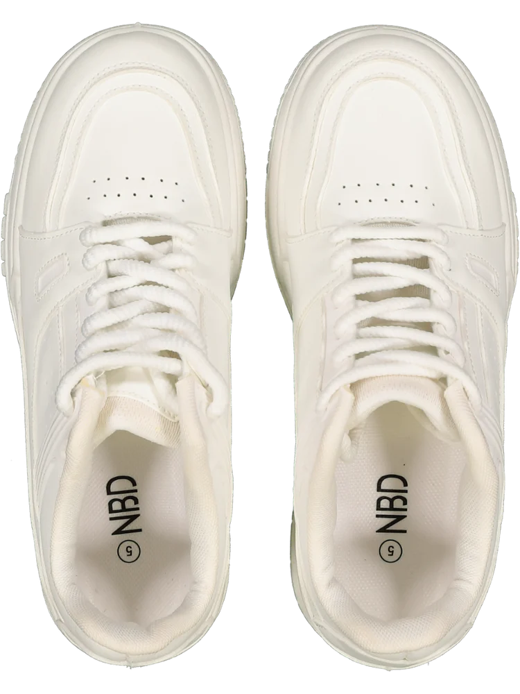 White Retro Sneakers