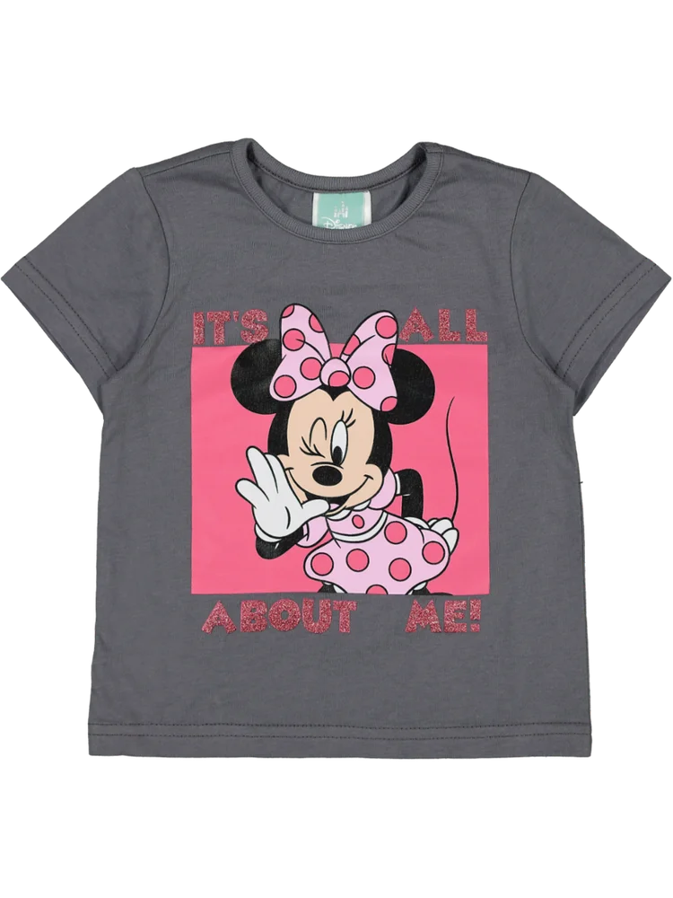 Grey Minnie Mouse T-Shirt