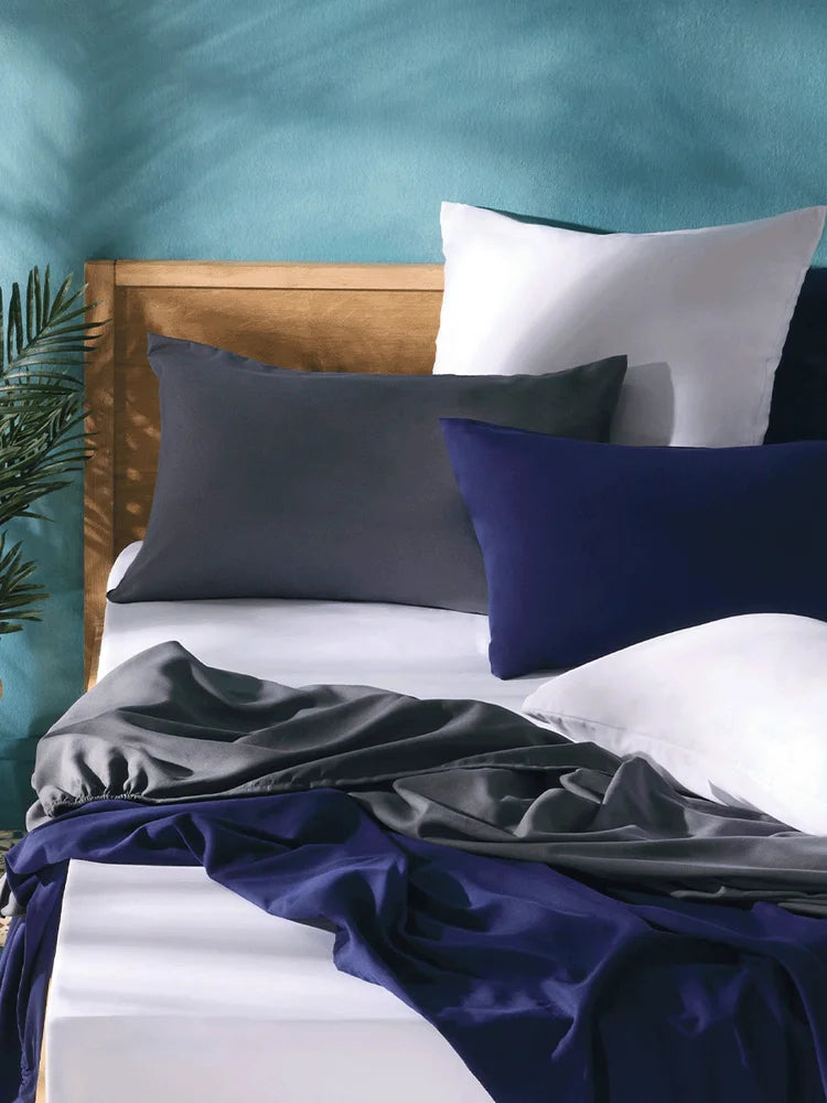 2 Pack White Pillowcase