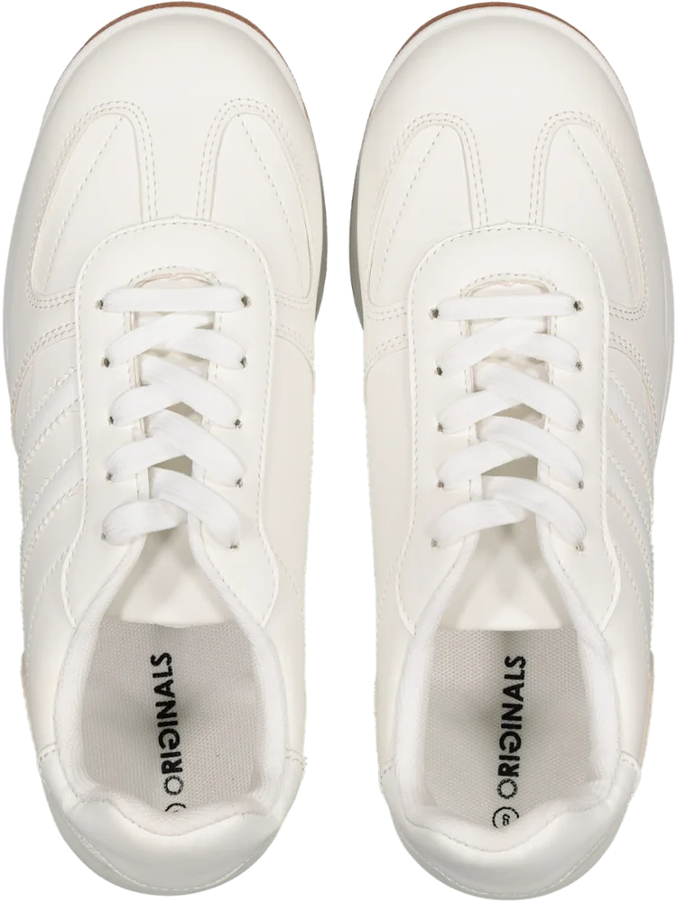White Lace Up Sneakers (2)