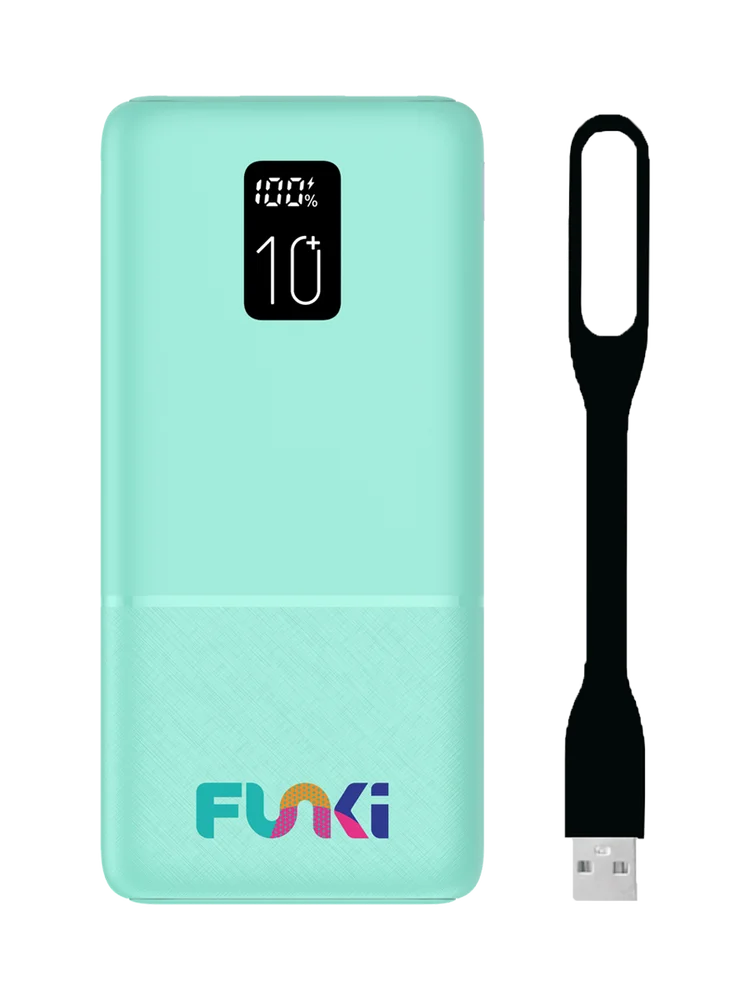 Funki 10000Mah Powerbank Pastille With Light
