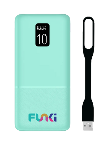 Funki 10000Mah Powerbank Pastille With Light