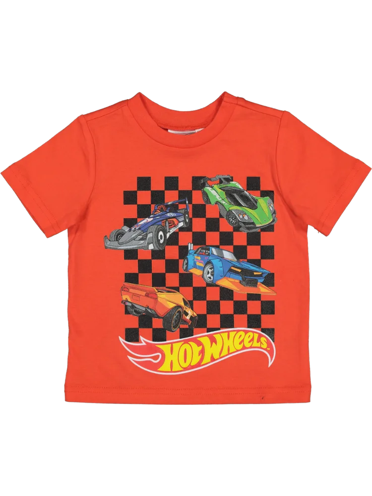 Orange Hot Wheels T-Shirt