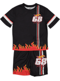 Hot Wheels Top And Shorts Set