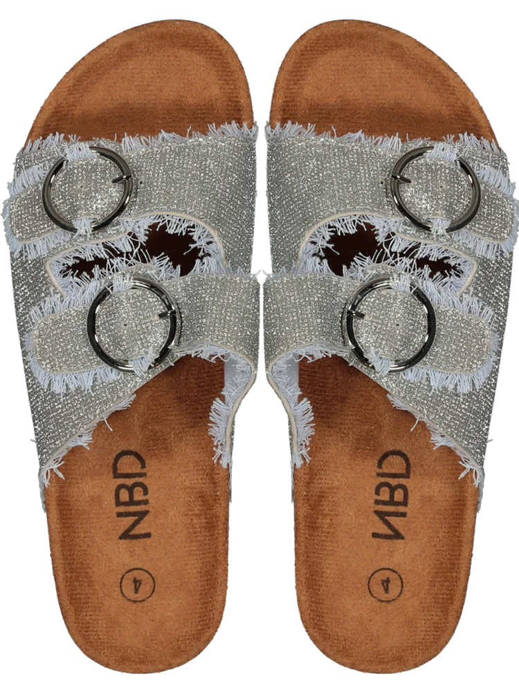 Sparkly Double Strapped Sandal