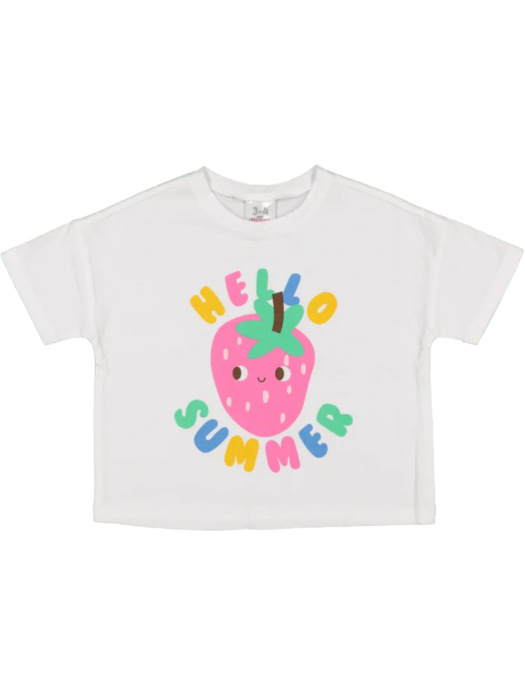 White Graphic T-Shirt