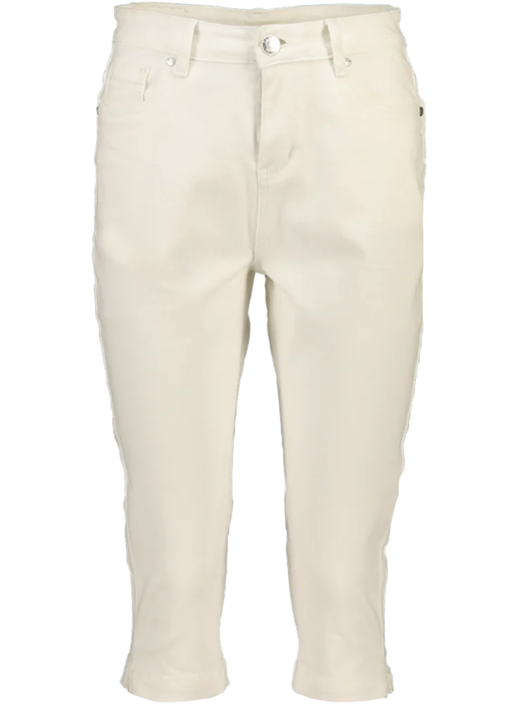White Capri Pants