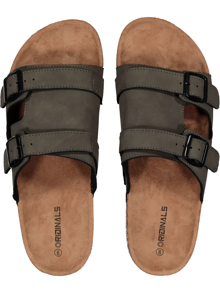 Double Strap Slider Sandals