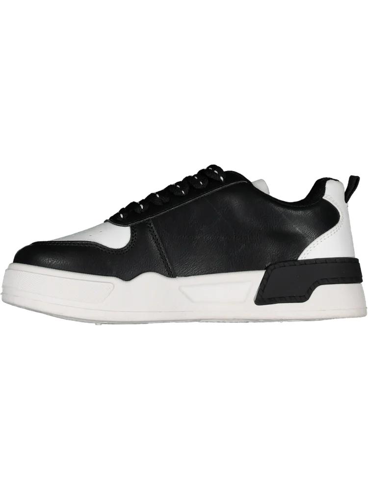 Black And White Low Top Sneakers