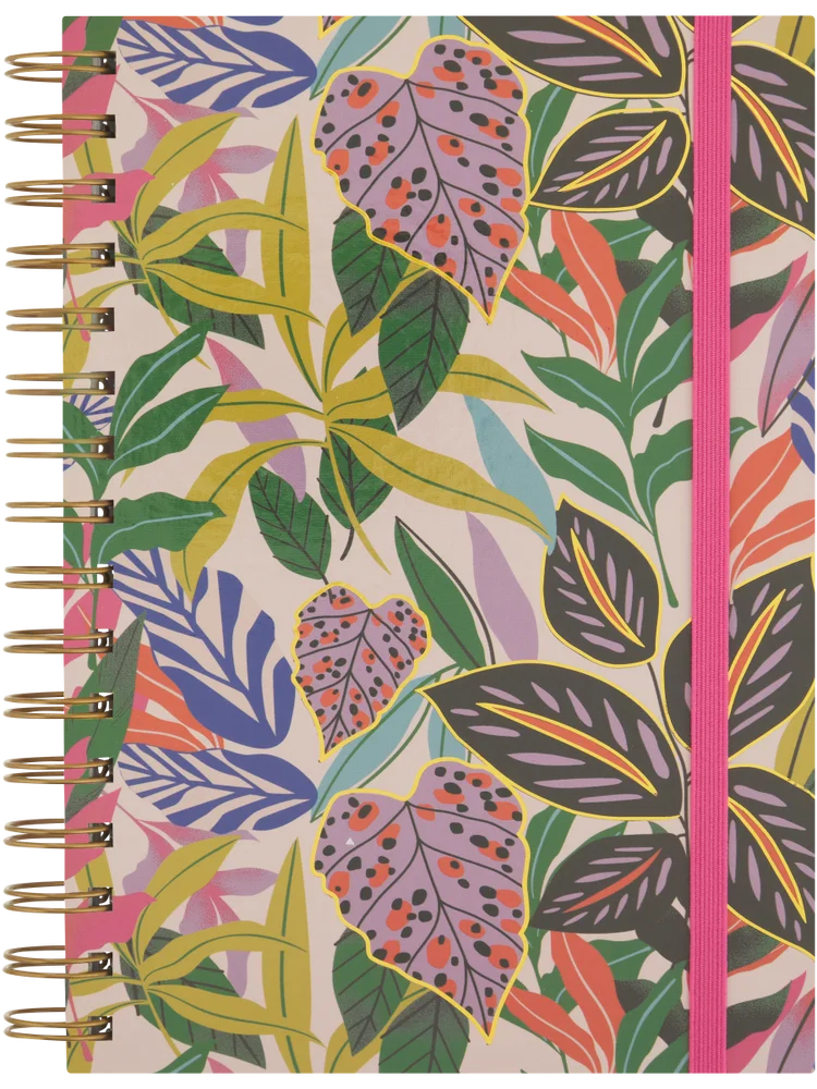 A5 Leafy Notebook