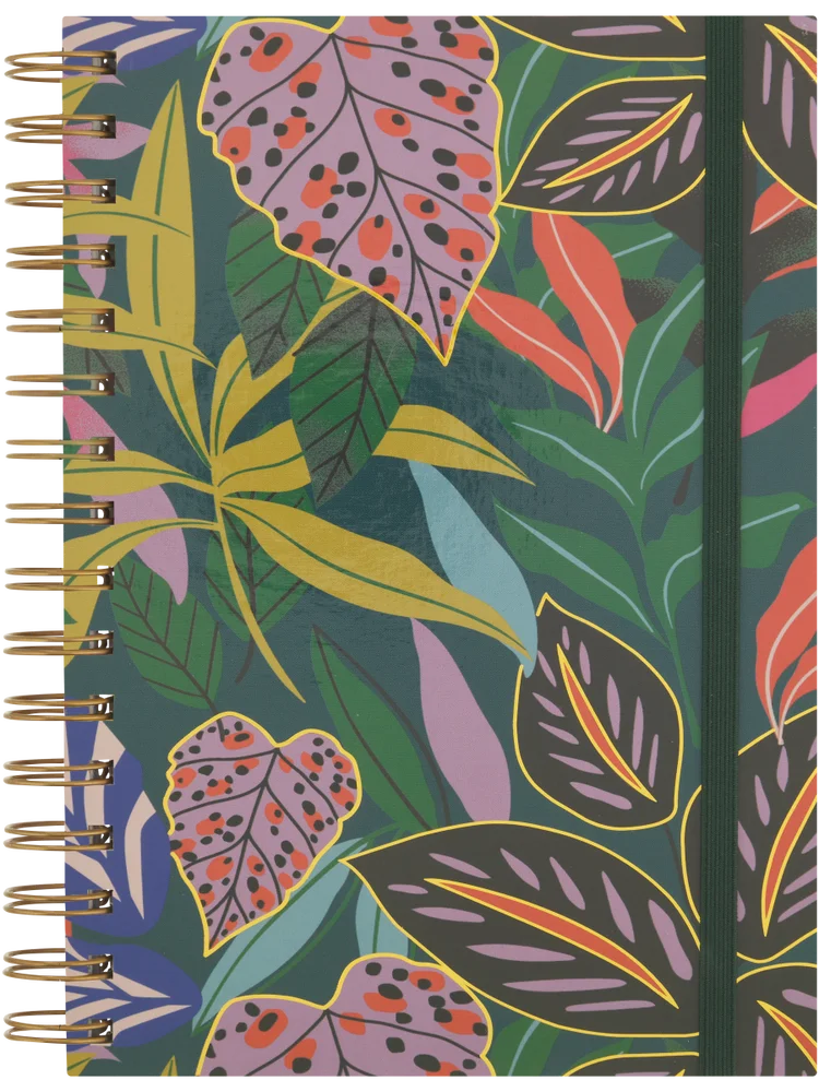 A5 Leafy Notebook