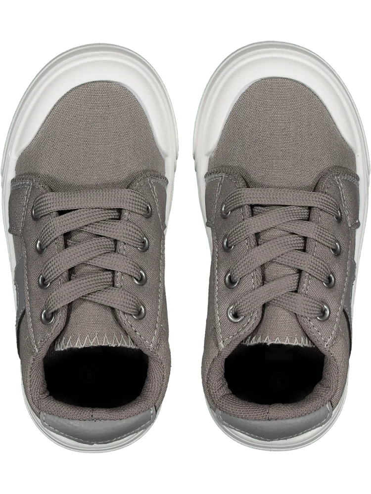 Grey Canvas Sneakers (2)