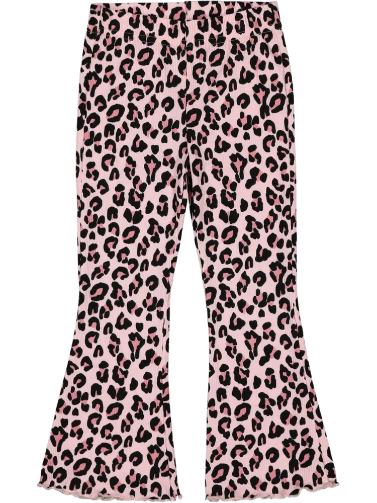 Animal Print Rib Leggings