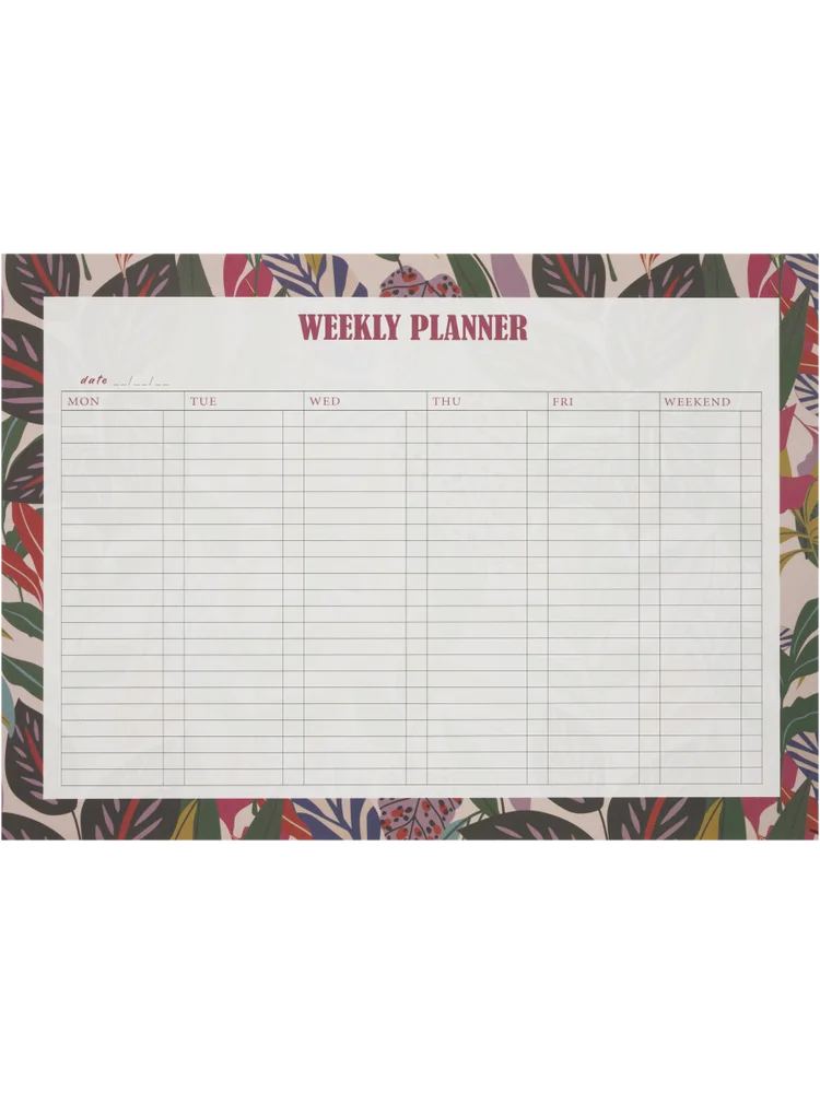 Leafy Weekly Planner