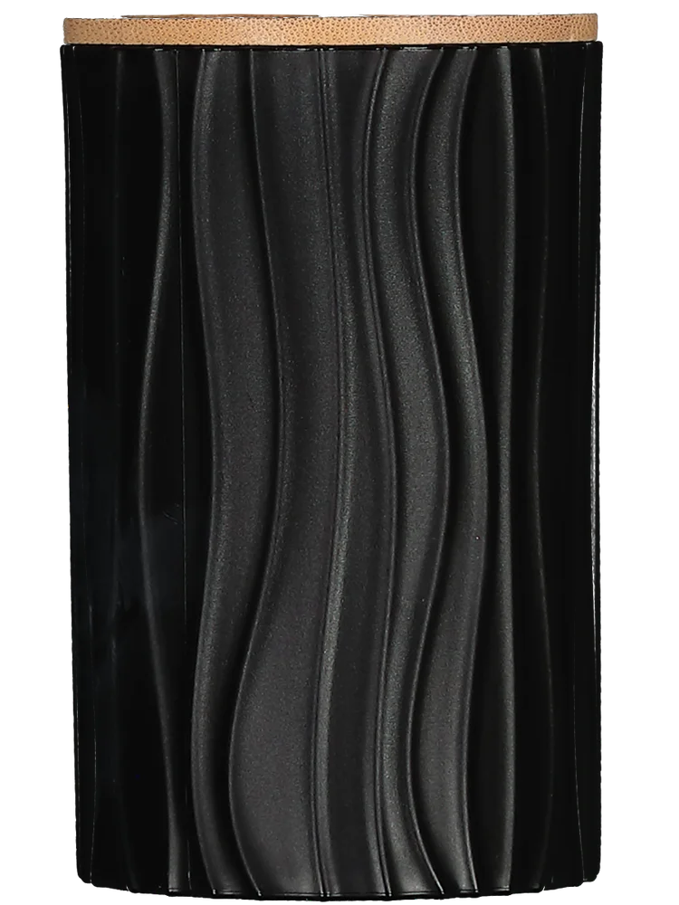 Black Toothbrush Holder