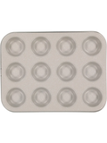 12 Cup Grey Muffin Tray