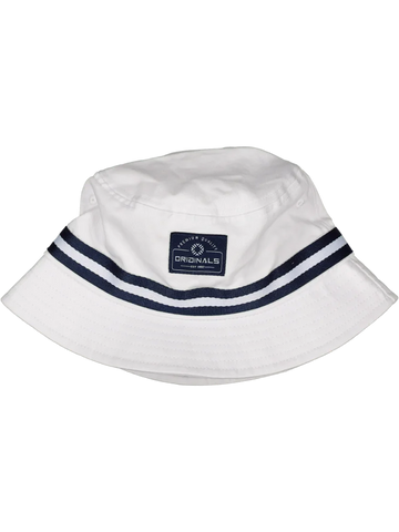 White And Blue Bucket Hat