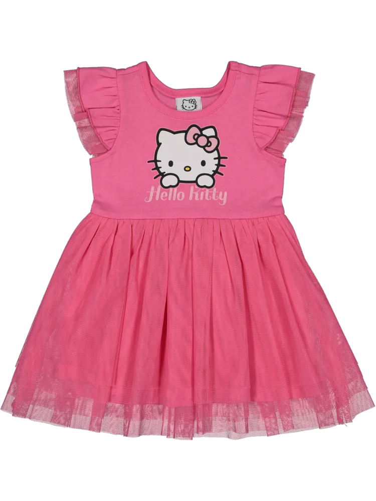 Pink Hello Kitty Flared Dress