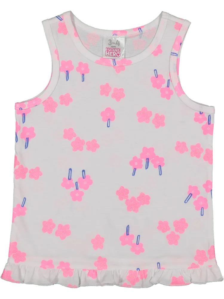 Pink Graphic Vest