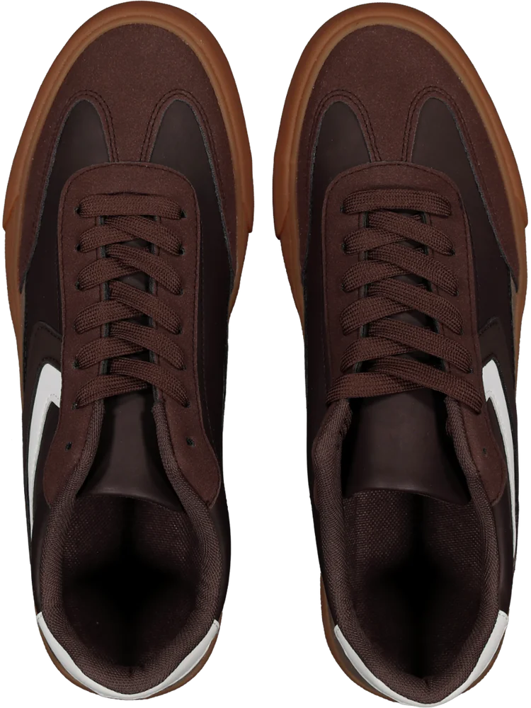 Brown Lace Up Sneakers (2)