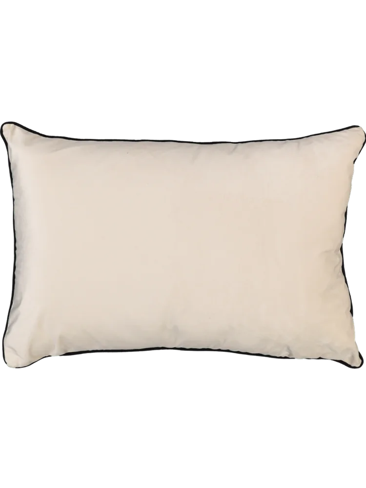 Cream Velvet Scatter Cushion 40x60cm