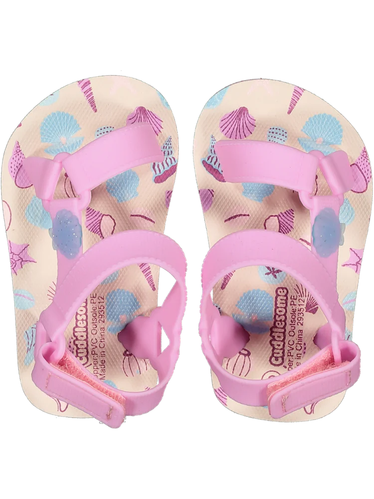Pink Cuddlesome Trekker Sandals