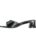 Silver Shiny Mule Heel (1)