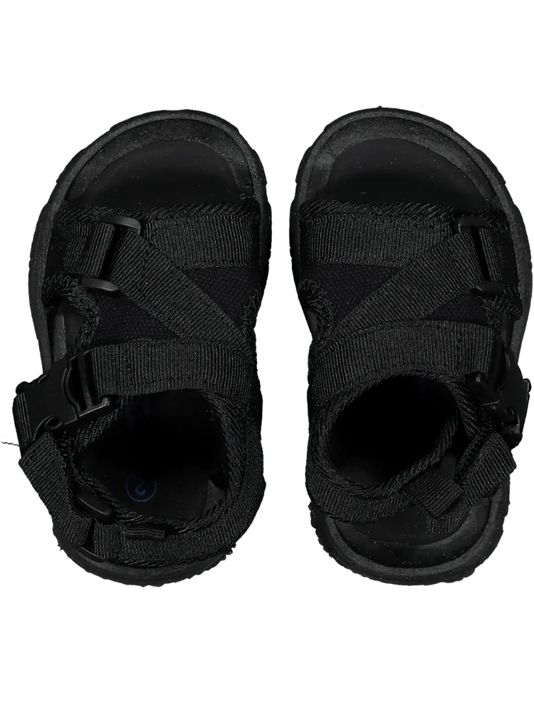 Black Adventure Sandals