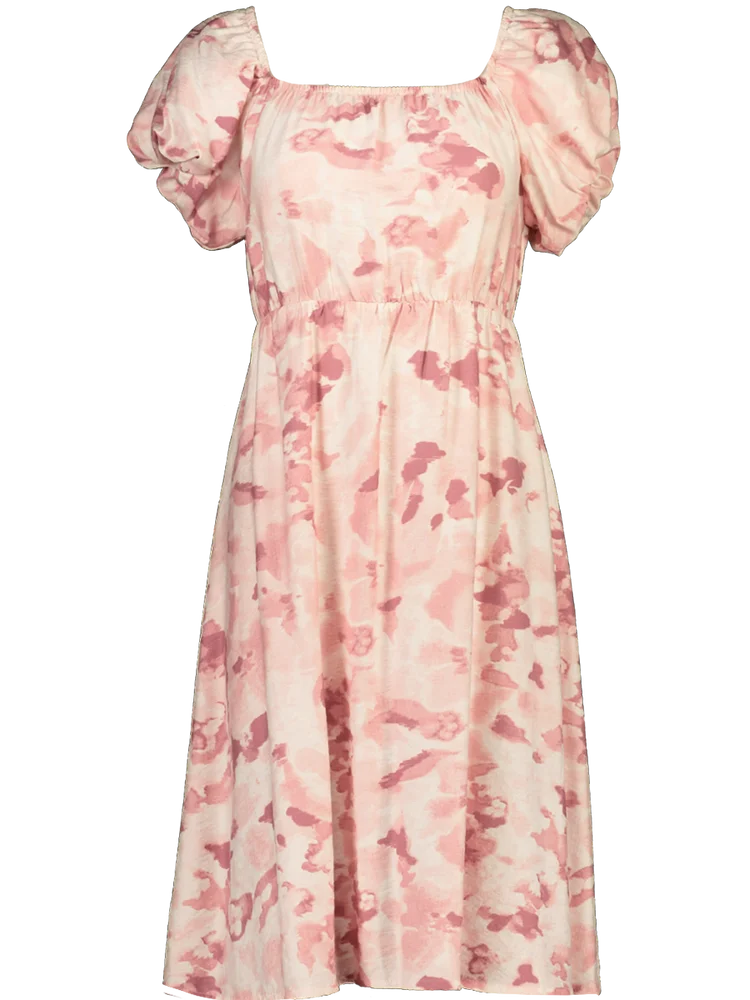 Floral Midi Fit And Flare Dress