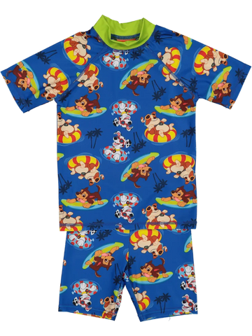 2 Piece Graphic Swimsuit Set