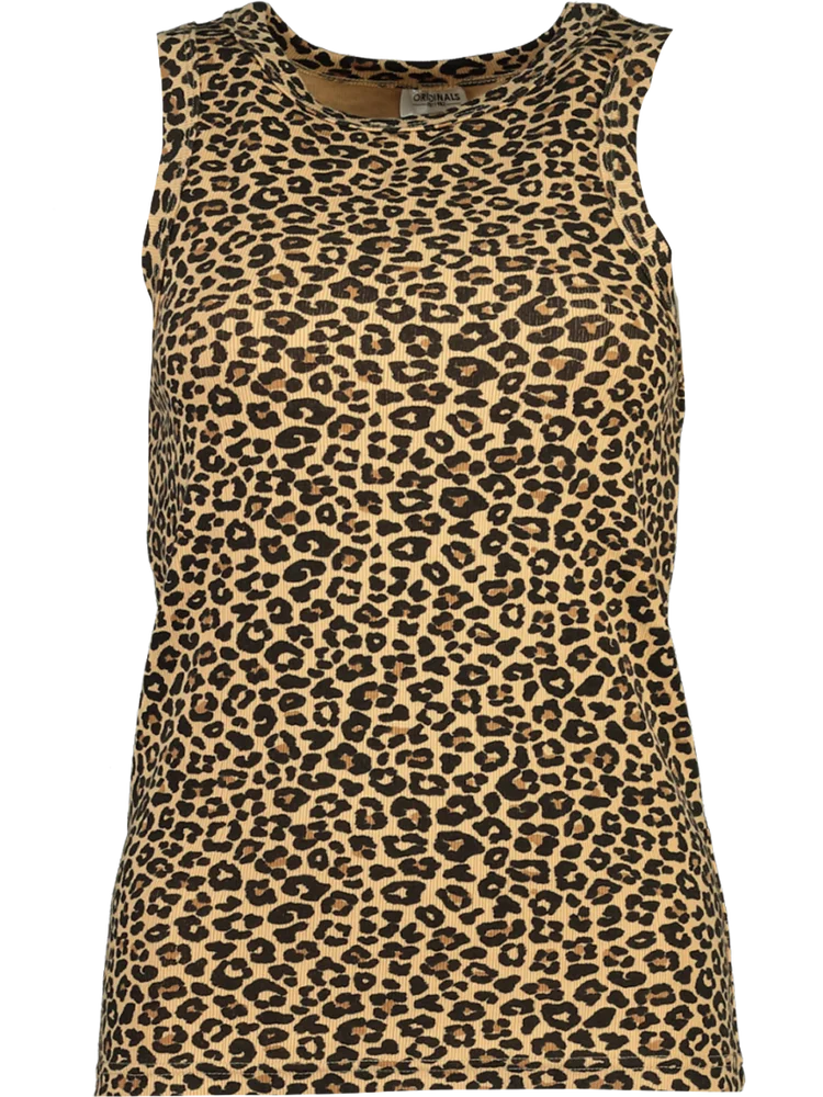 Animal Print Vest