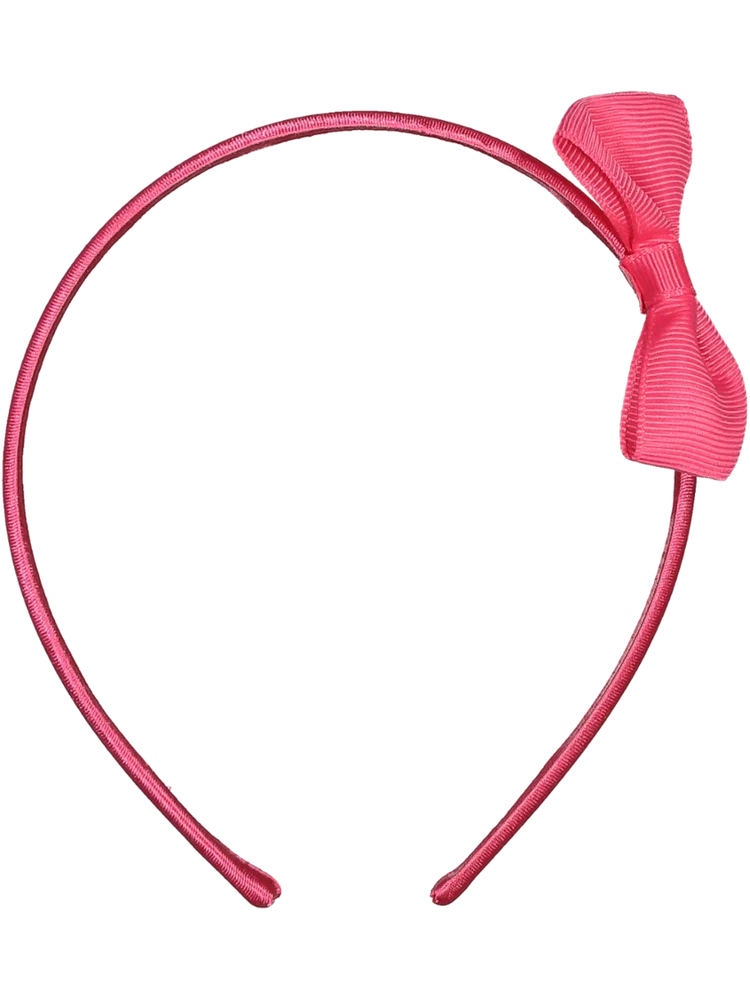 Pink Bow Headband