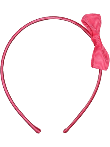 Pink Bow Headband