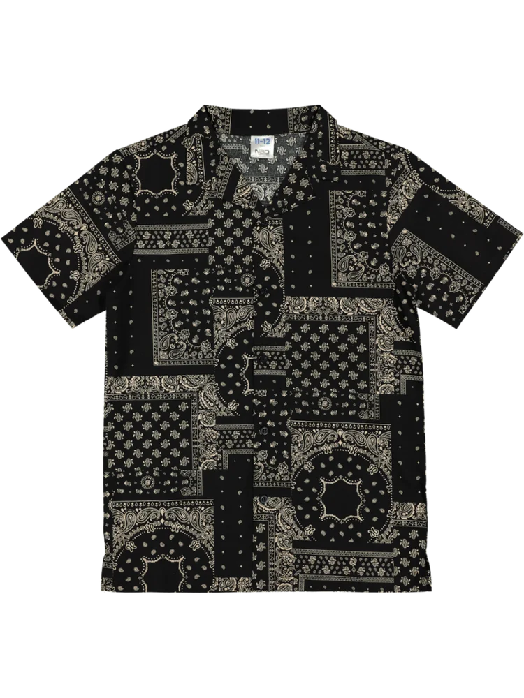 Black Printed Shirt