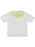 White Graffiti Style T-Shirt (1)
