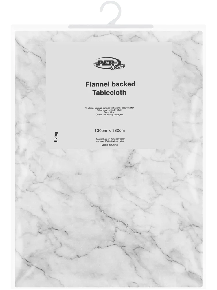 Marble Flannel Backed Tablecloth (1)