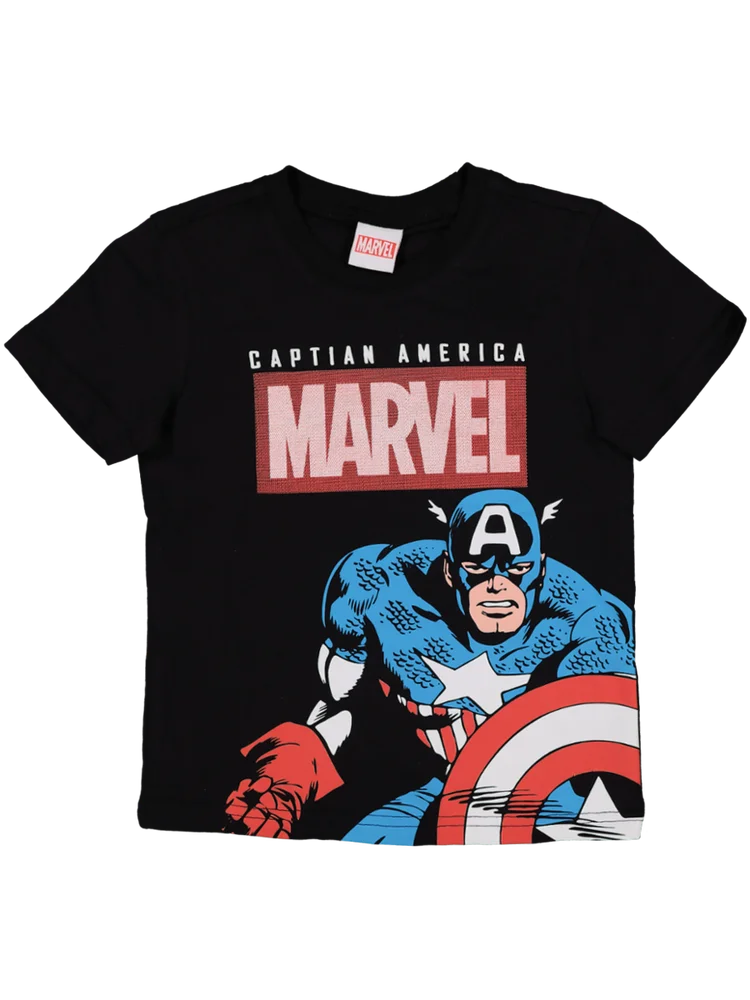 Black Captain America T-Shirt