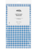 Lightweight Blue Check Tablecloth (1)