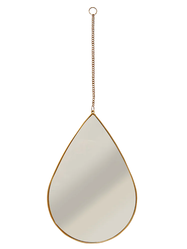 Small Teardrop Mirror