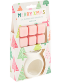 Merry Christmas Oil Burner And Wax Melt Set Vanilla (1)