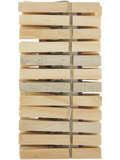 24 Pack Wooden Pegs