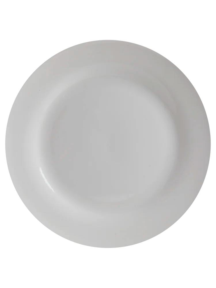 White Dinner Plate