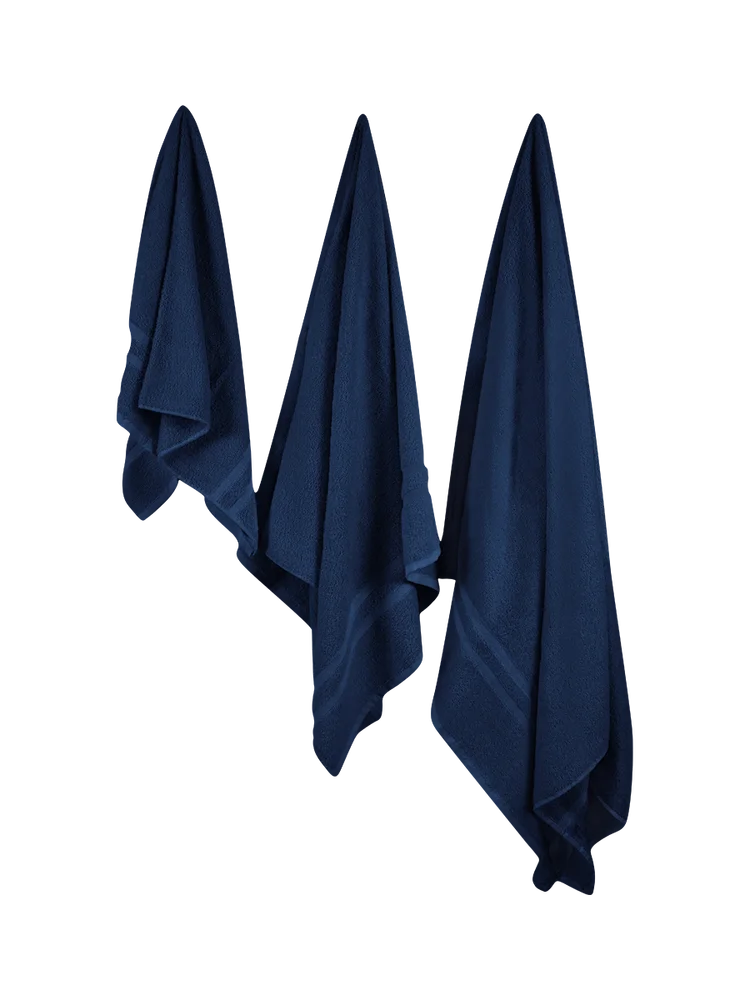 Premium Blue Bath Towel (2)