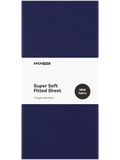 Single Bed Navy Fitted Sheet (1)
