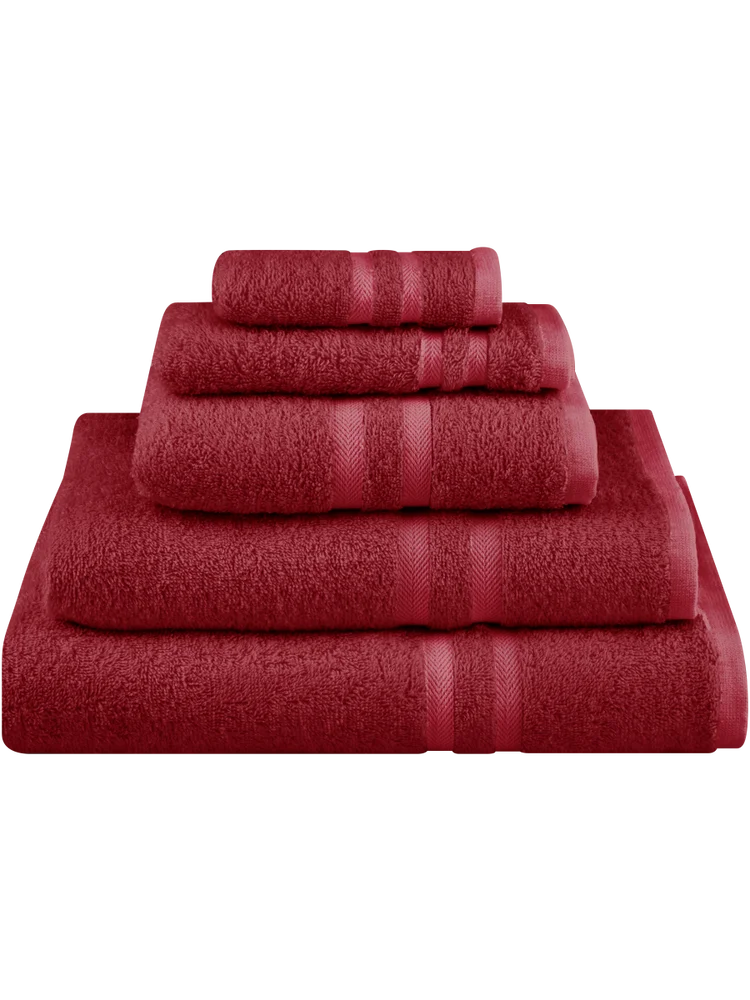 Entry Red Hand Towel 50X90cm