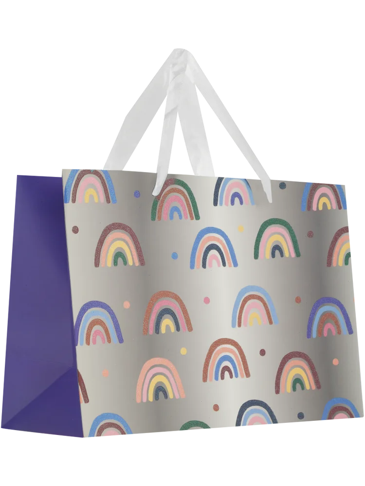 Medium Rainbow and Leopard Gift Bag (2)