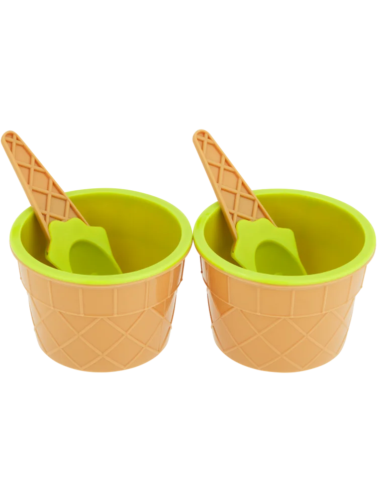 4 Piece Ice Cream Bowls Set